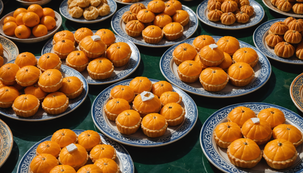 découvrez notre sélection de pâtisseries fines aux délicates saveurs d’orange, inspirées par la douceur de marrakech. offrez-vous une expérience gourmande authentique et raffinée.