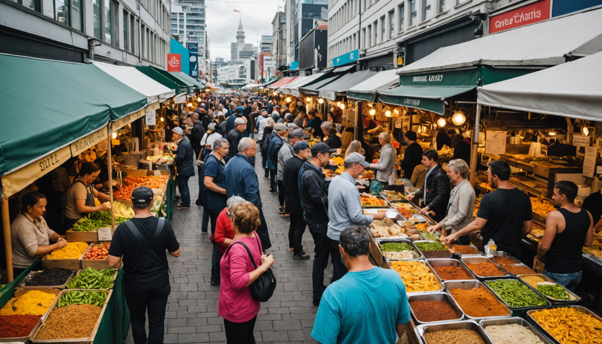 découvrez les marchés d’auckland et laissez-vous tenter par un voyage gustatif aux saveurs exotiques, mêlant produits frais et spécialités venues des quatre coins du monde.