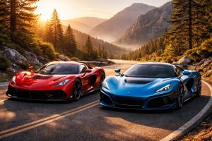 découvrez les créateurs automobiles révolutionnaires avec les hypercars jesko de koenigsegg et nevera électrique de rimac, alliant innovation, performance et design d'exception.